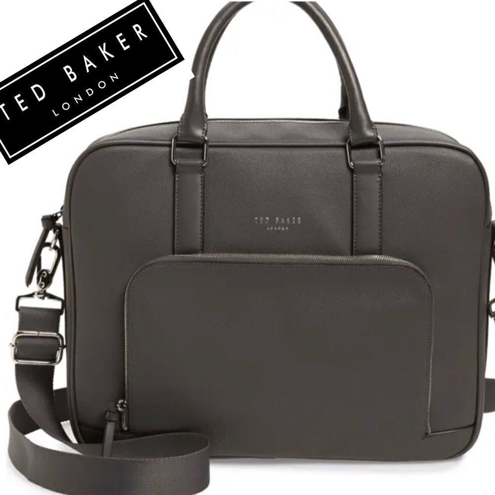 TED BAKER LONDON Coulter Faux Leather Document Bag